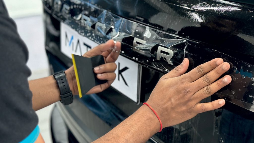 Διαδικασία εφαρμογής του Oraguard PPF 2815+