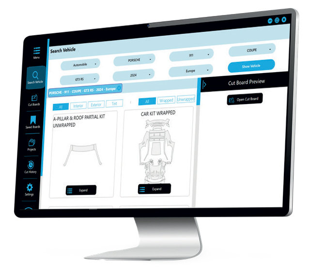 Λογισμικό Κοπής Oraguard Paint Protection Film